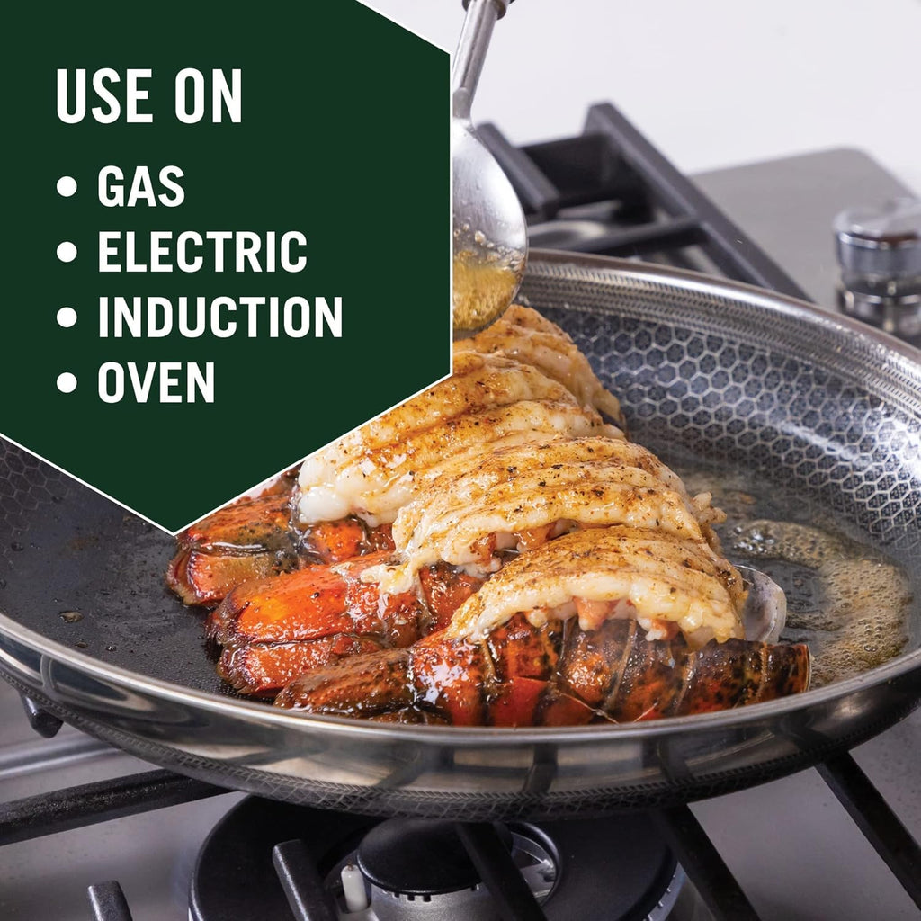 4 Piece Hybrid Stainless Steel Cookware Set L552