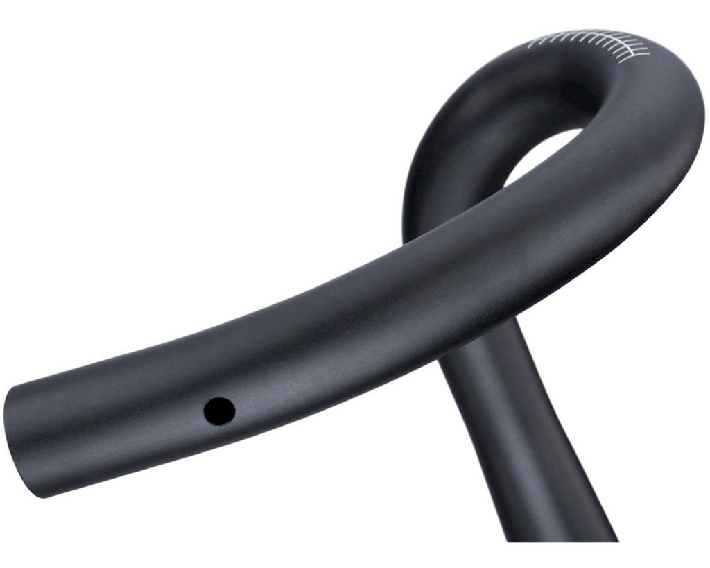 Aluminum Drop Handlebar, 31.8mm, 38cm, Beyond Black H318097