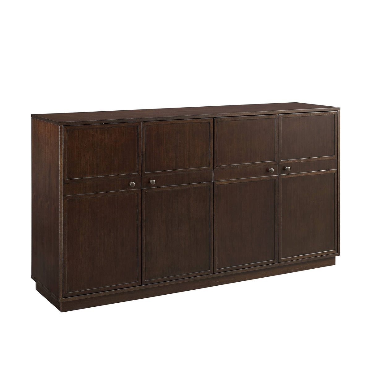 4 Door Sideboard Dark Brown Oak K7778