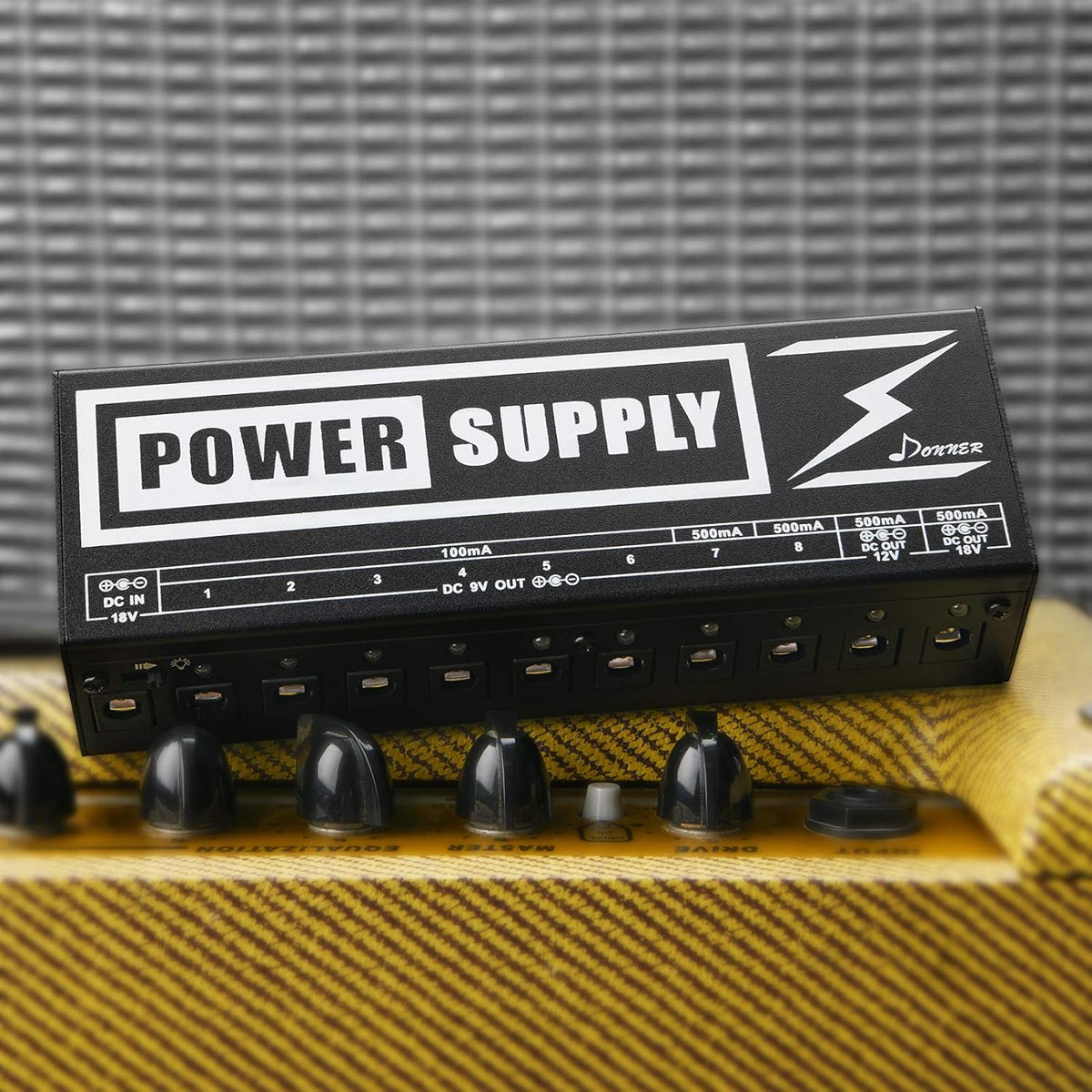 10 Isolated DC Output Guitar Pedal Power Supply G932669