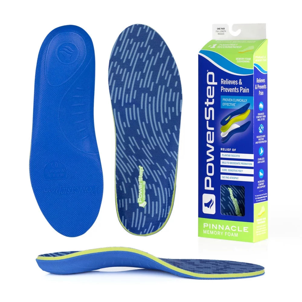Memory Foam Full Length Orthotic Shoe Insoles with Arch Support I2750