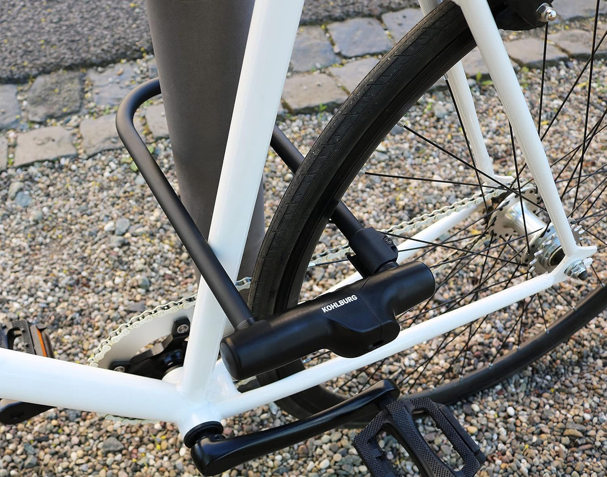 Large Bicycle U Lock with 67” Cable, Pack of 2 N35117