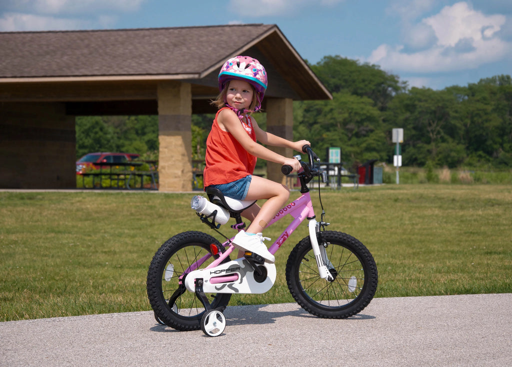 14 Inch Kid's Bicycle with Bell, Pink Z80460
