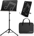 2 in 1 Foldable Sheet Music Stand with Carrying Bag U342