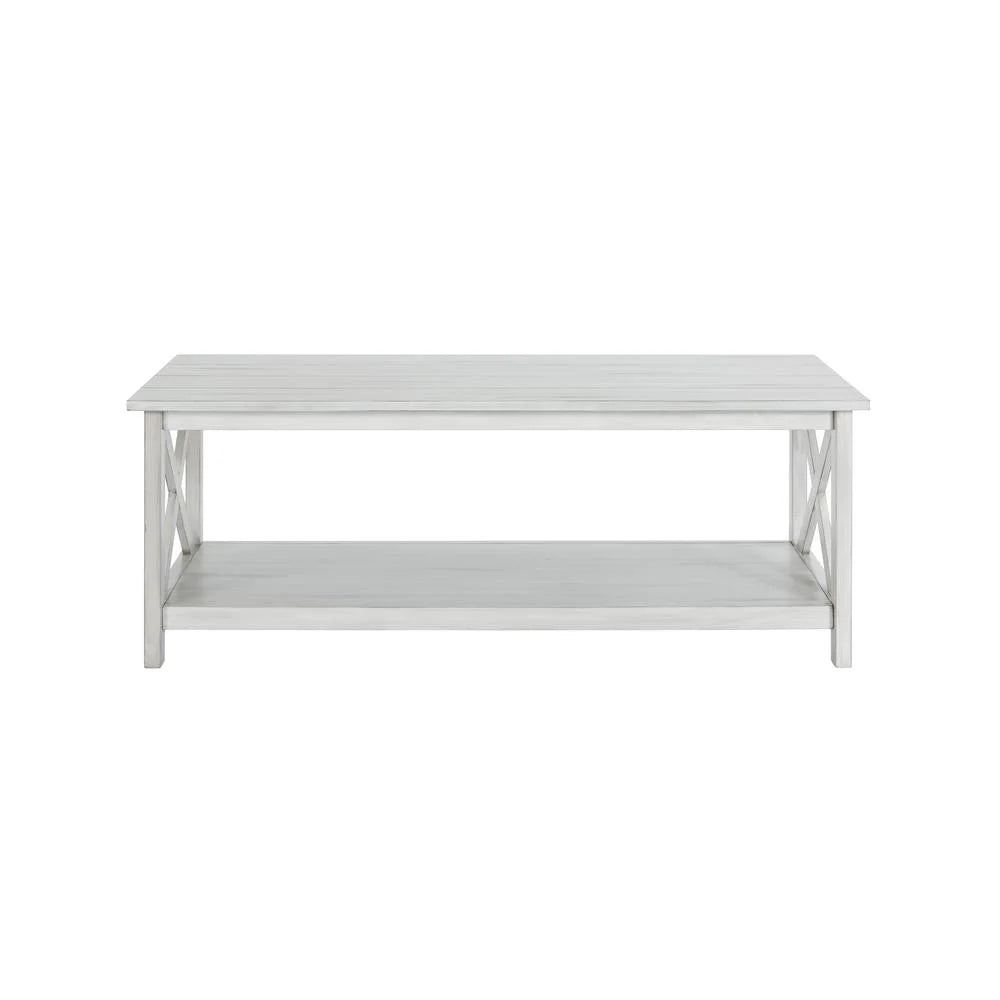 Antique White Coffee Table S163