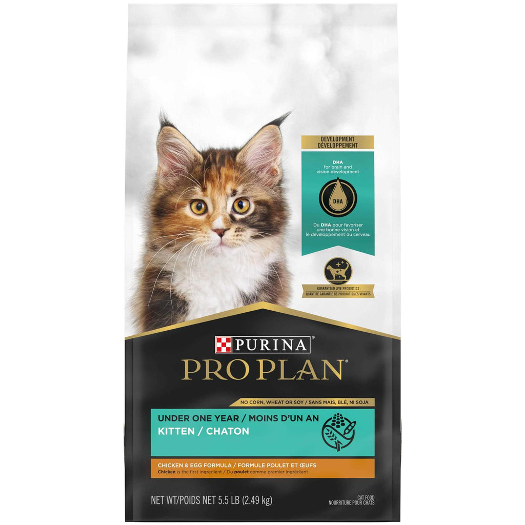Grain Free High Protein Natural Dry Kitten Food O659311