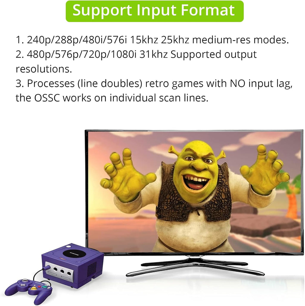OSSC Open Source Scan Converter with SCART, Component and VGA to HDMI X7833