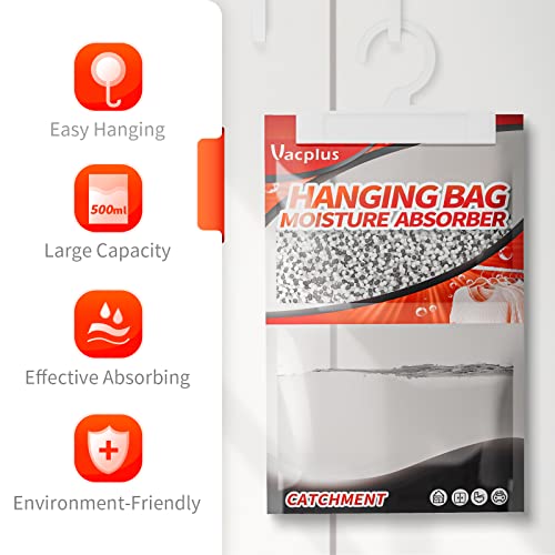 Hanging Closet Dehumidifier Bags 10 Pack 9.8 OZ Z480