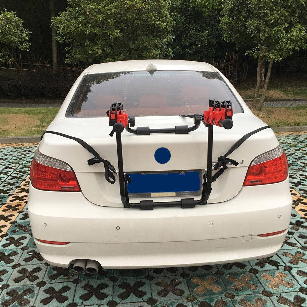 Portable 3-Bike Carrier Rack, Black P4908