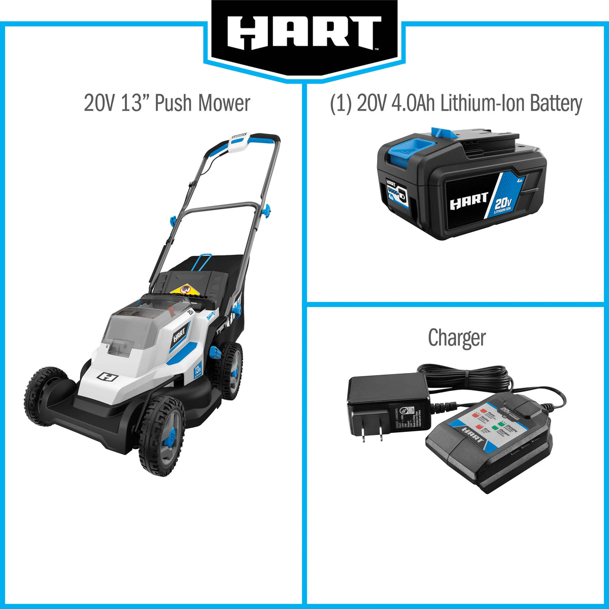20-Volt 13-inch Push Mower Kit M275