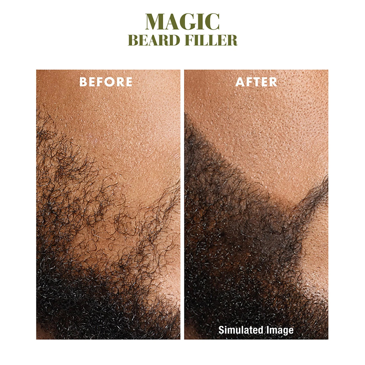 Natural Black Beard Filler, 0.05 fl oz W73508