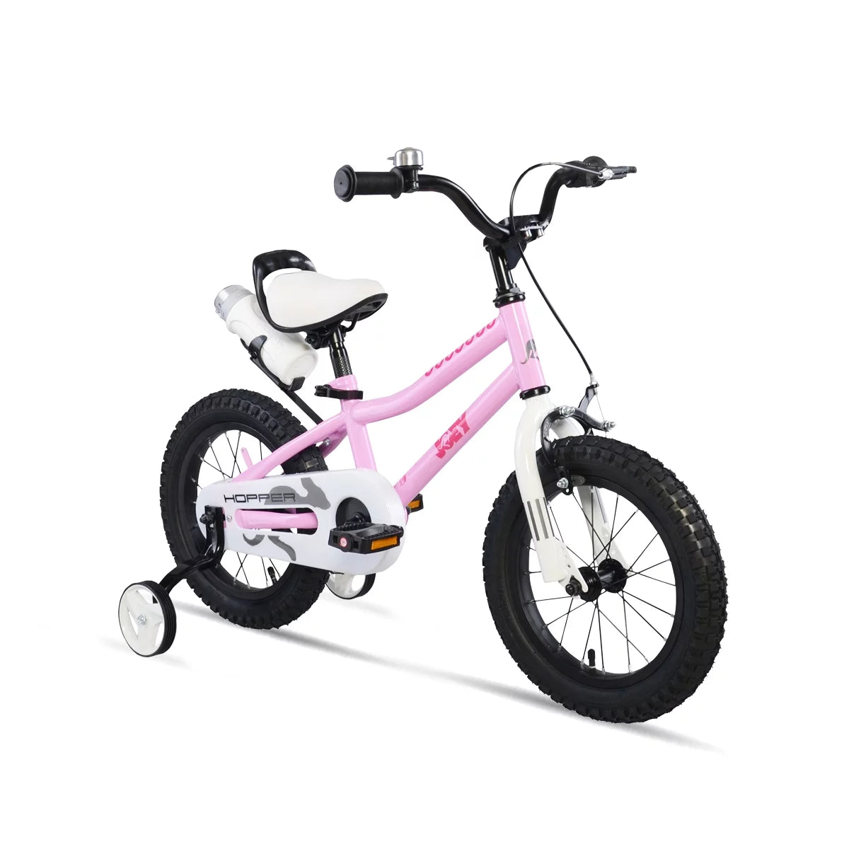14 Inch Kid's Bicycle with Bell, Pink Z80460