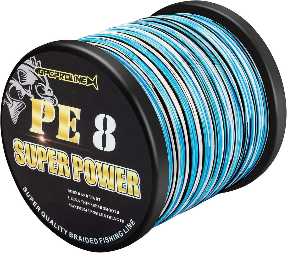 Braided Fishing Line PE 10LB/15LB/20LB/30LB/50LB/80LB/100LB Pack of 2 J52002