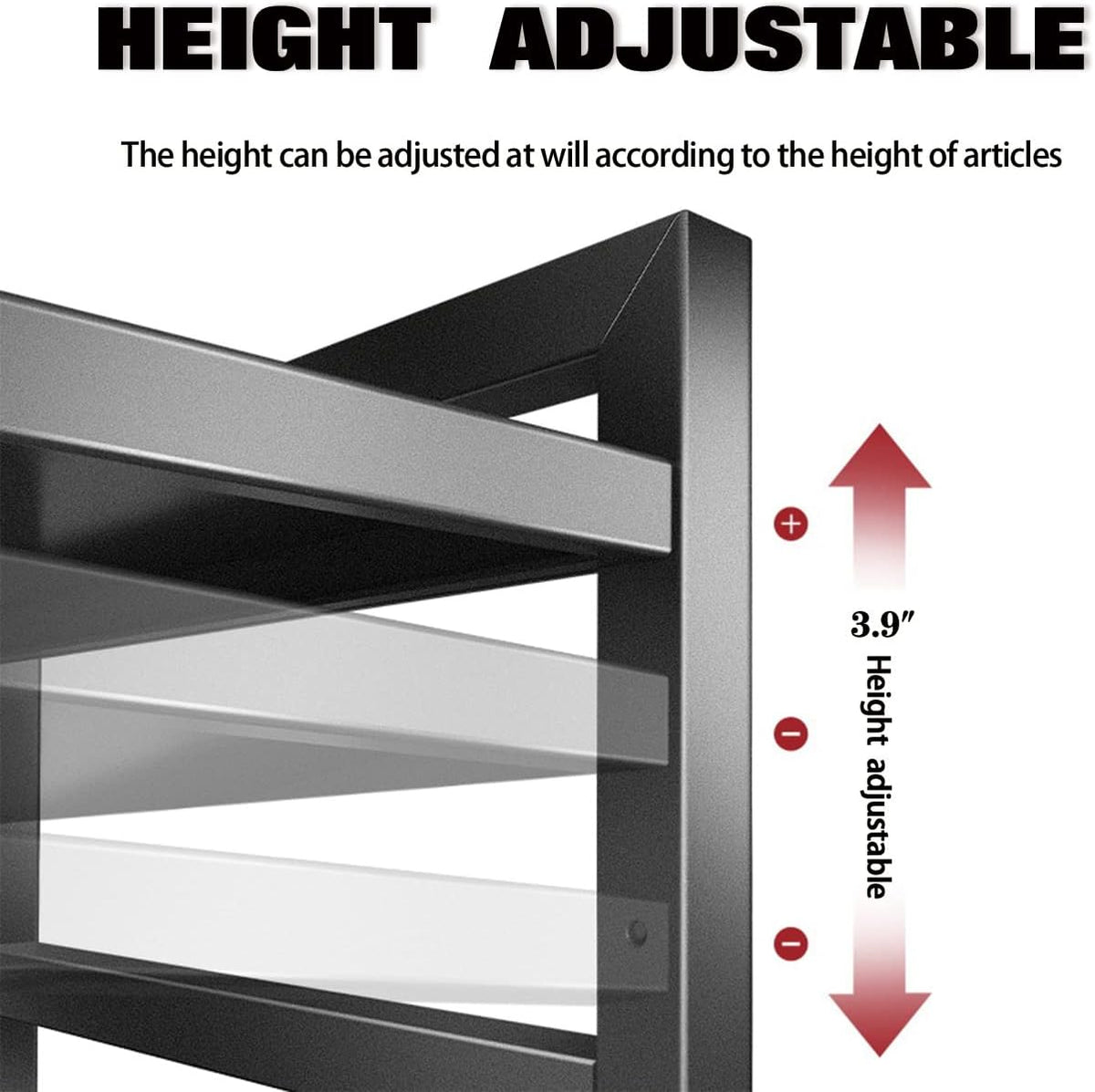Adjustable Microwave Oven Rack Shelf, Expandable, Pack of 2 H9354