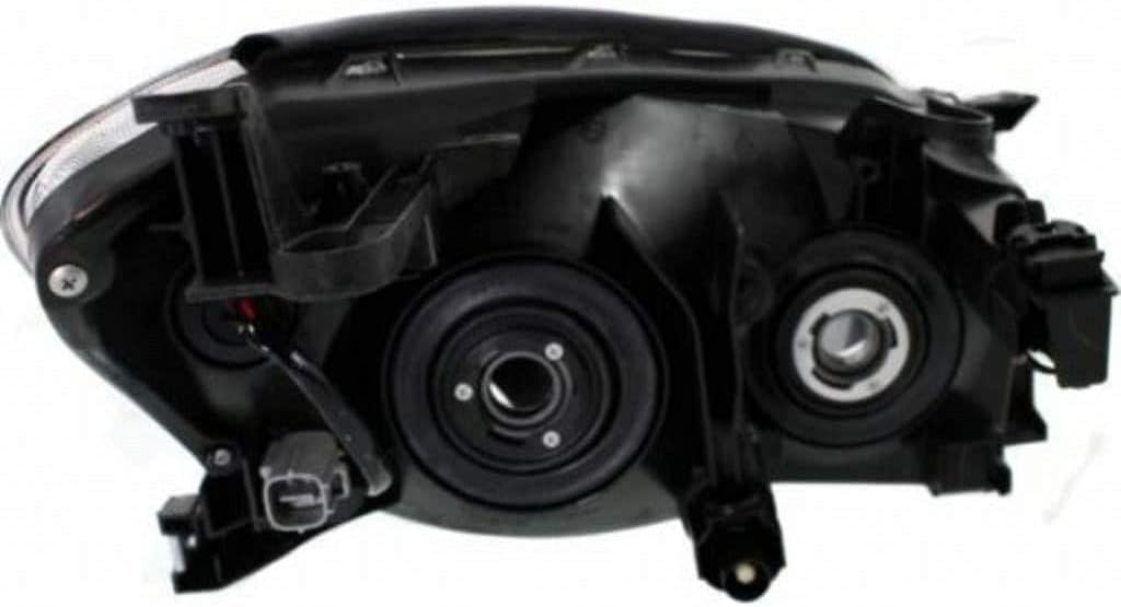 Driver Side Head Light Lens Housing Only D7232