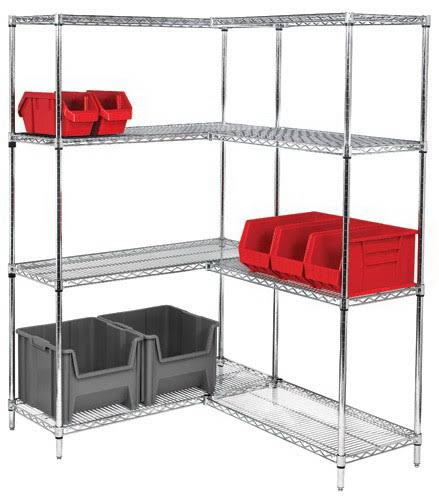 Chrome Wire Shelving Unit G3862