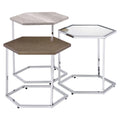Chrome Nesting Tables B173