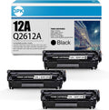 3 Pack Black Compatible Toner Cartridge H54305