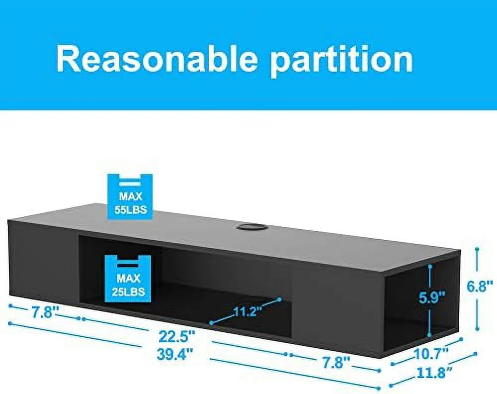 Floating Wall Mounted TV Stand Media Console Q5633