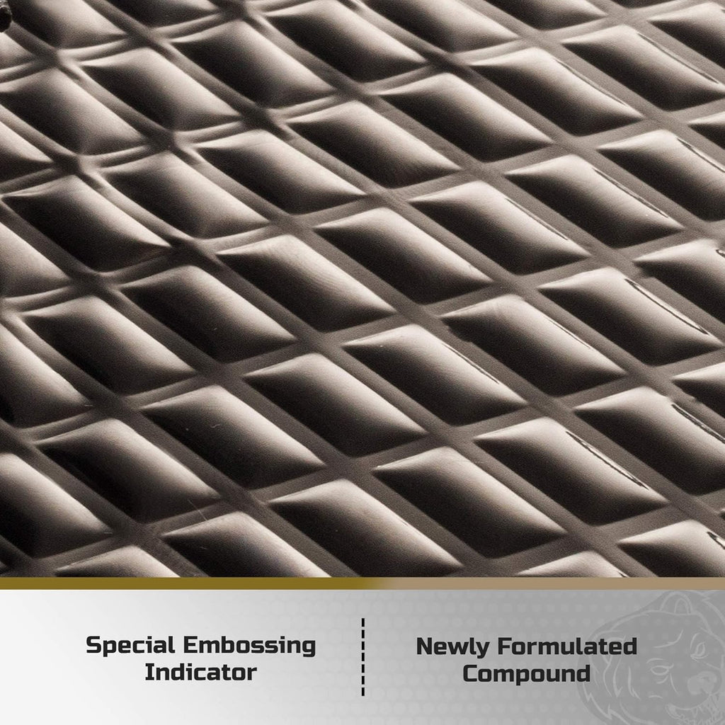 Black 80 mil 36 sqft Car Sound Deadening Mat Q8989