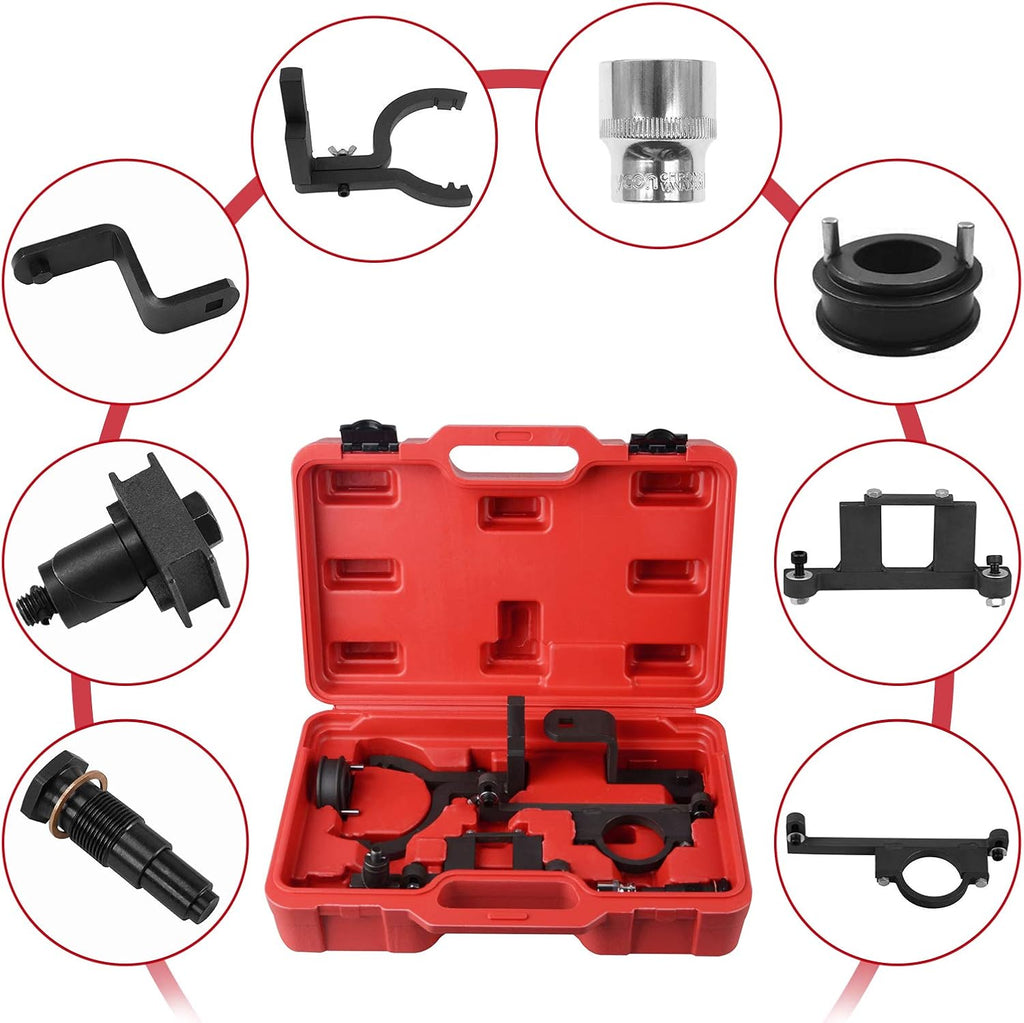 8 PCS Timing Tool Kit for 4.0L SOHC V6 Engines Y99535