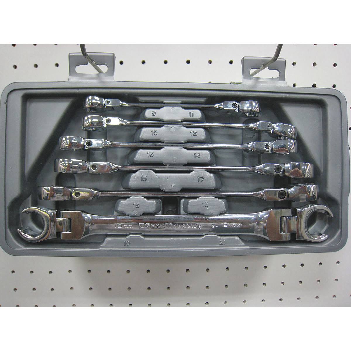 Flare Nut Wrench Set, 6 Pieces A435