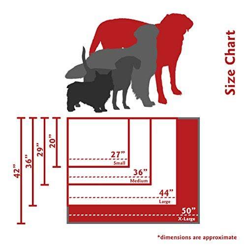 Large Rectangle Pet Bed A3236