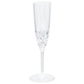 Clear Crystal Plastic Champagne Flutes G662
