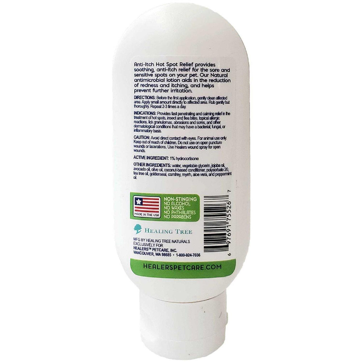 Anti-Itch Hot Spot Relief for Pets with Hydrocortisone J387