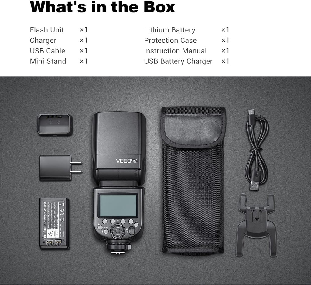 Camera Flash with Adjustable Modeling Light P56834