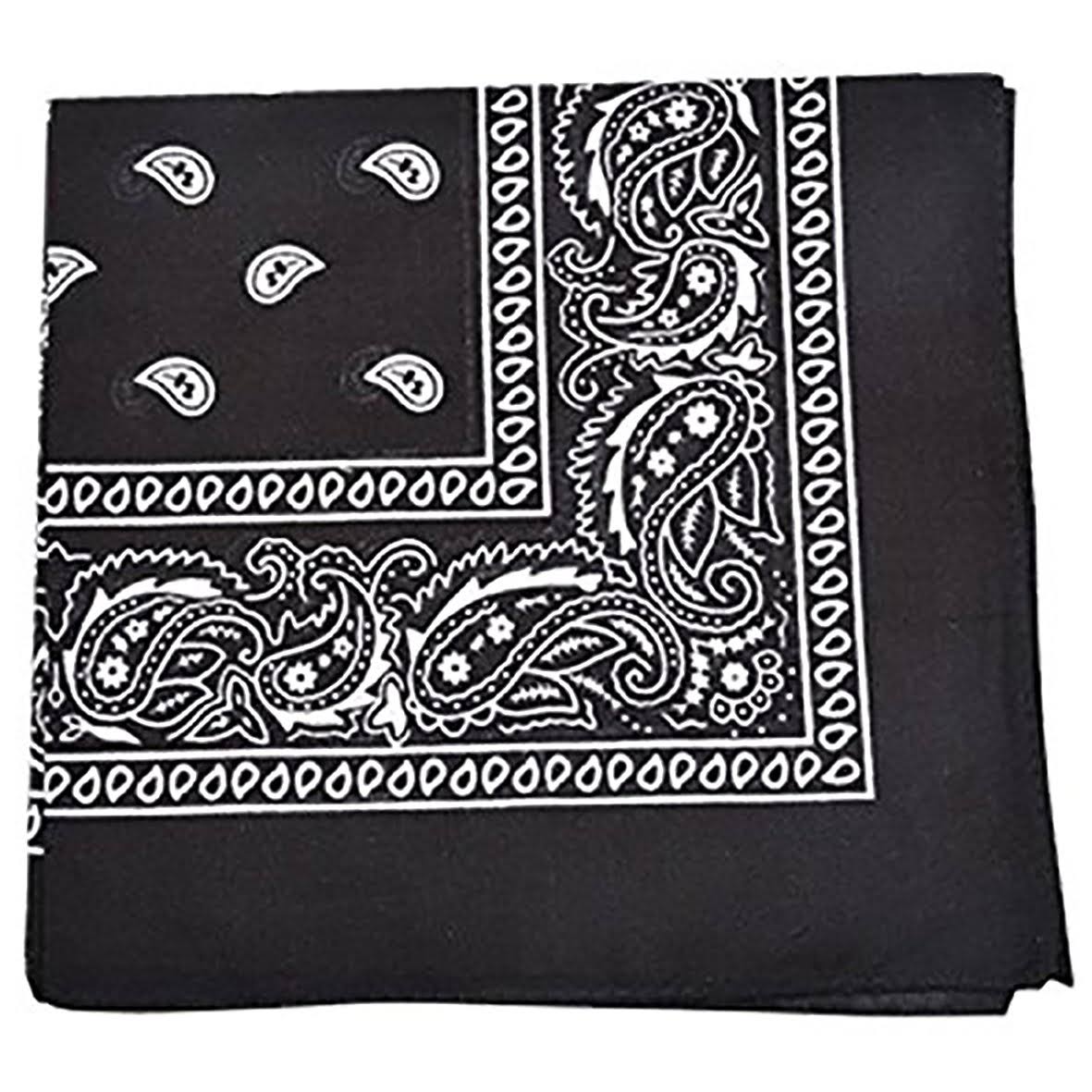 Pack of 96 Cotton Double Sided Bandanas A619368