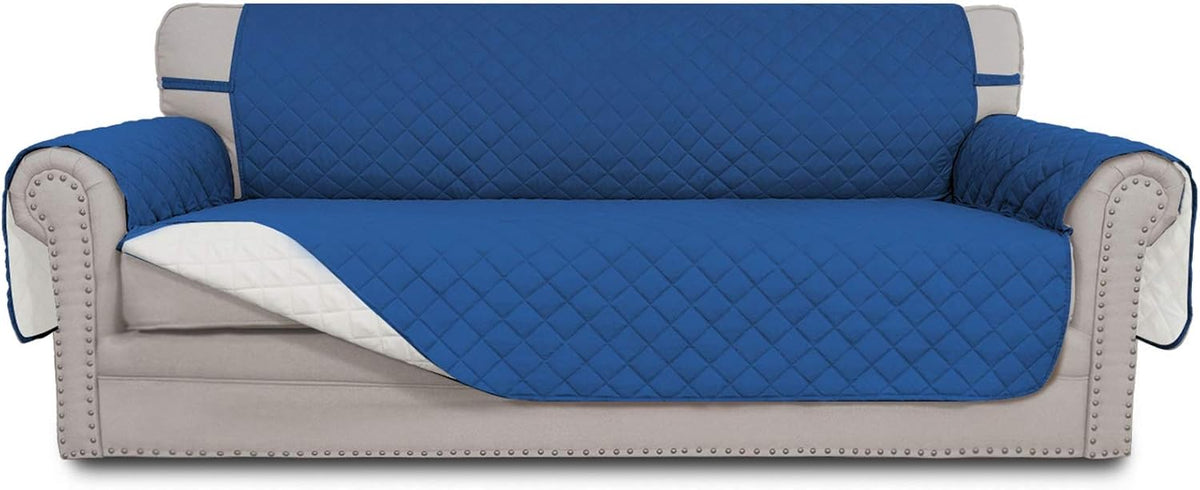 Sofa Slipcover Reversible Water Resistant Couch Cover with Elastic Straps Y803682