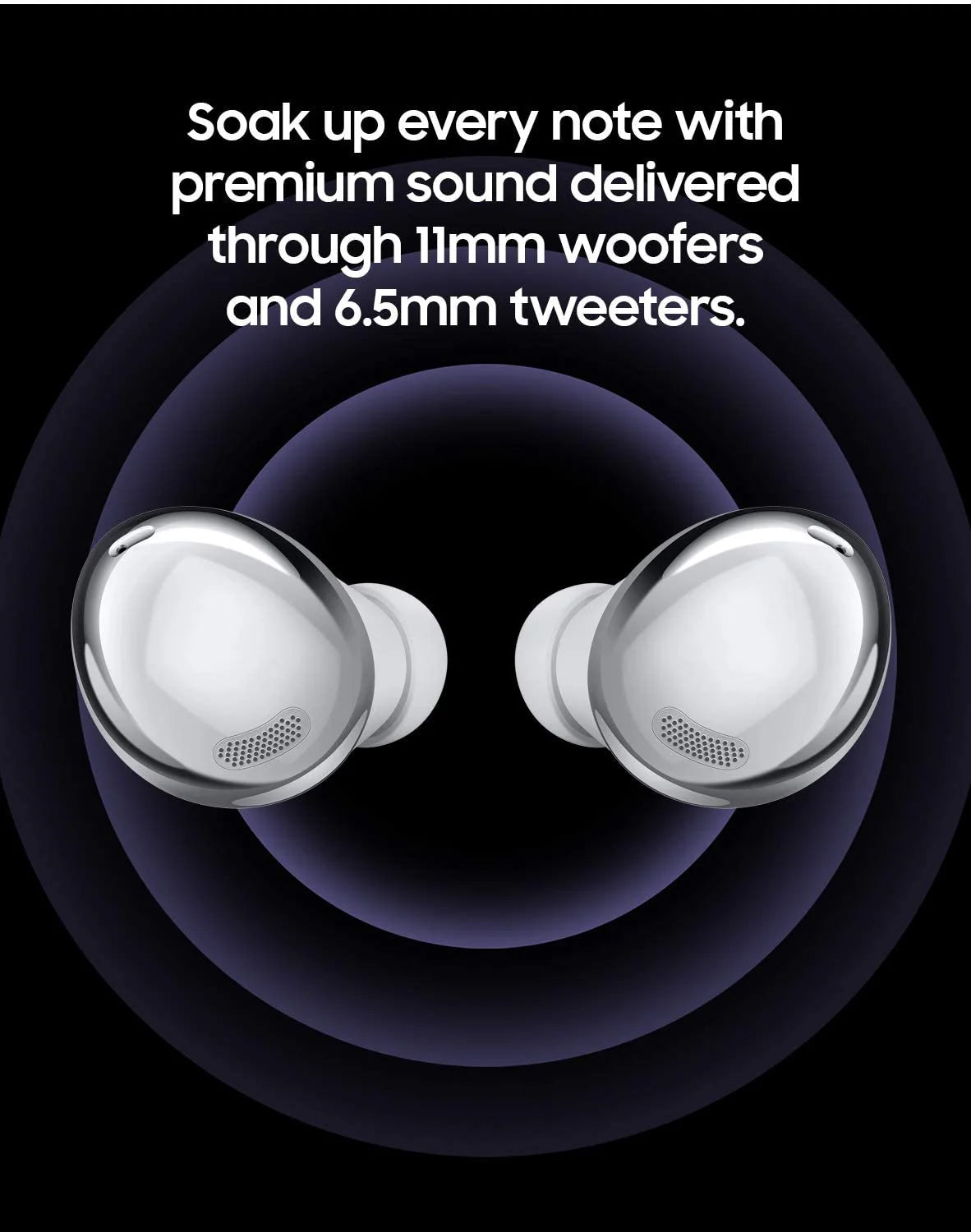 Silver White True Wireless Bluetooth Earbuds with Charging Case Z487