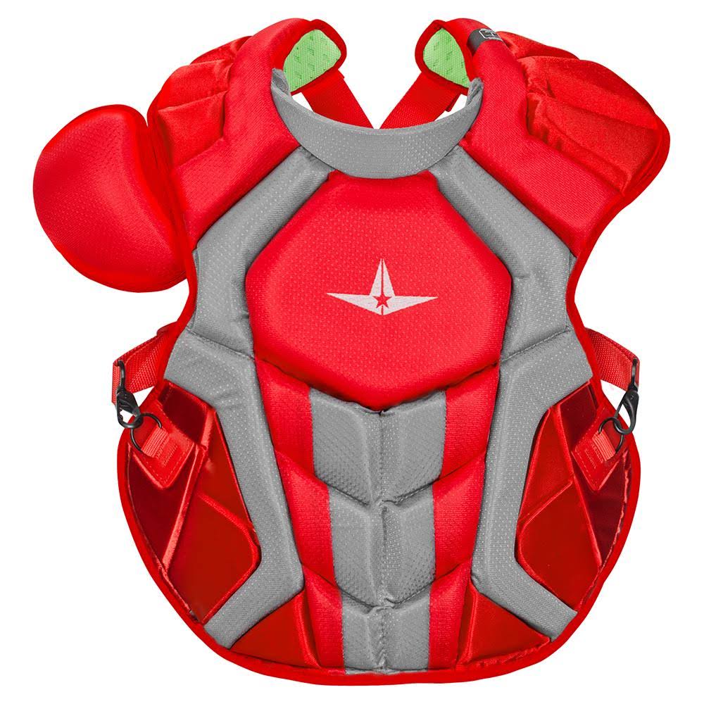 Black/Orange Chest Protector Y4404