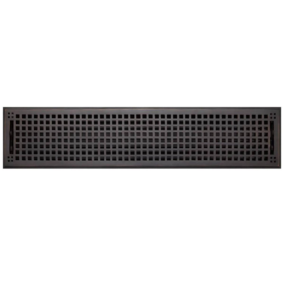 Brass Floor Register in Oil Rubbed Bronze V386