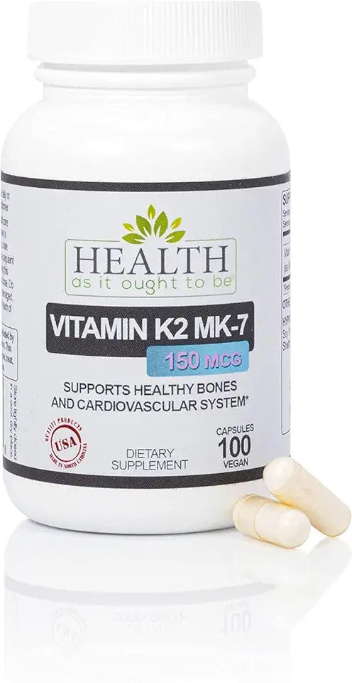 Vitamin K2 MK7 150mcg Vitamin D3+K2 Supplement Magnesium Body Balm P322087