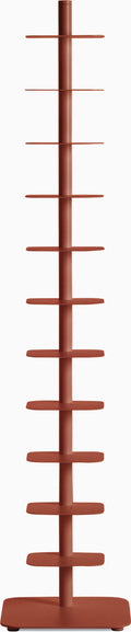 Red Tall Bookcase N502