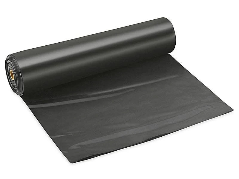 Black Poly Sheeting 6 mil 8 x 100 W58220