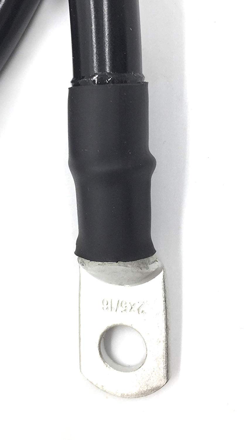 2 AWG Marine Grade Battery Cables with 3/8” Lugs K9056