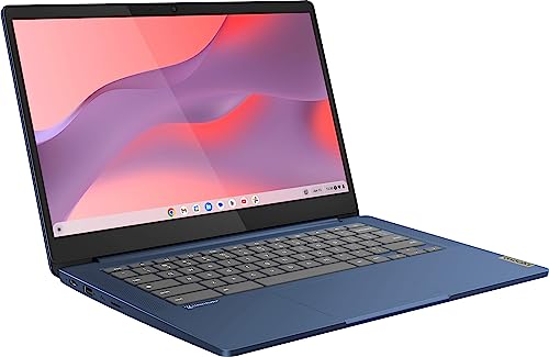 14'' FHD Touchscreen Chromebook, 8-Core MediaTek Kompanio 520 Processor, 4GB RAM, 64GB eMMC, Abyss Blue F36942