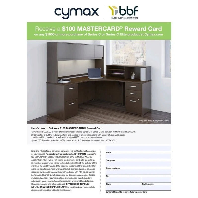60W x 24D Credenza Desk F913