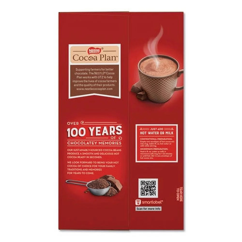 Hot Cocoa Mix, Rich Chocolate, .71oz, 50/box, Bundle of 2 Boxes C61188