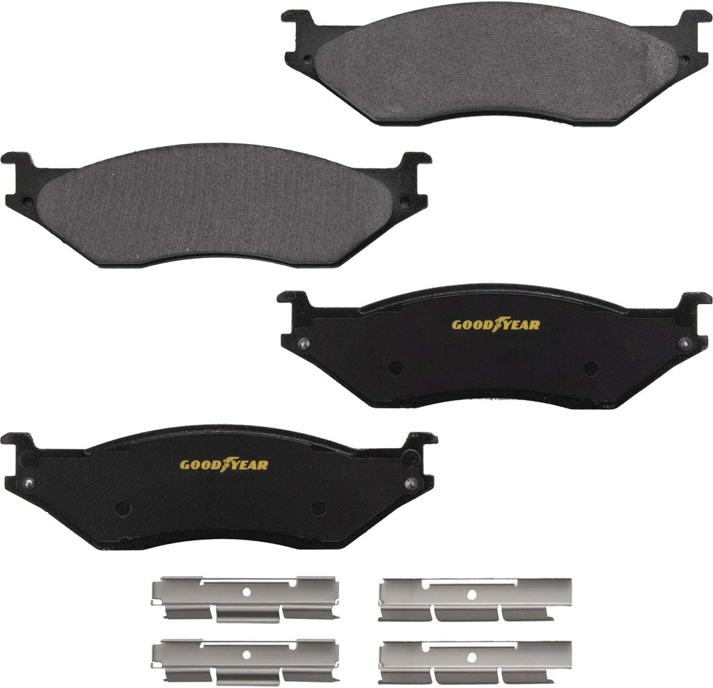 Front Disc Brake Pads Set for Ford F53 Models 1999 to 2007 J15894