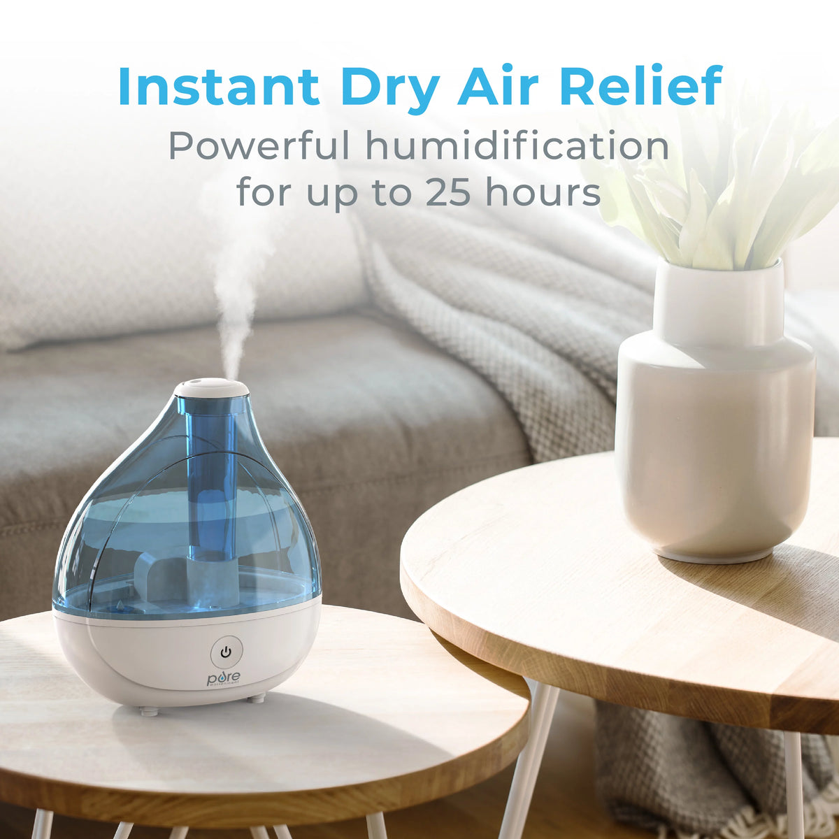 Ultrasonic Cool Mist Humidifier J797