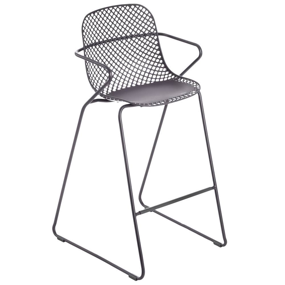 Gris Pavement Barstool, 2/pk A164