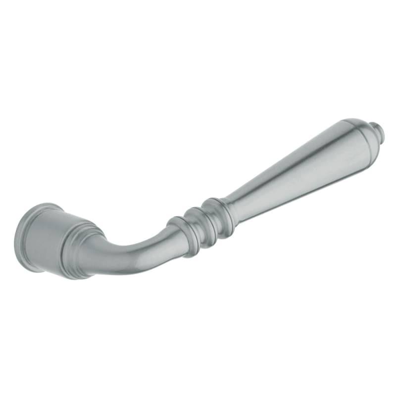 Satin Chrome Pair of Levers Without Rosettes D1896