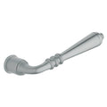 Satin Chrome Pair of Levers Without Rosettes D1896
