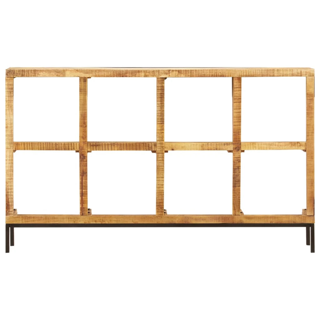 Wooden Sideboard with 8 Storage Compartments Mango Wood Console Table U265908