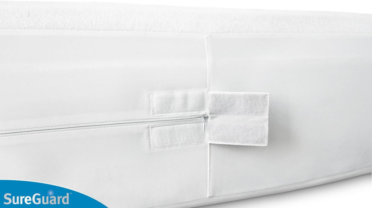 Cal King Mattress Encasement - 100% Waterproof, Bed Bug Proof - Zippered Six-Sided Cover G744
