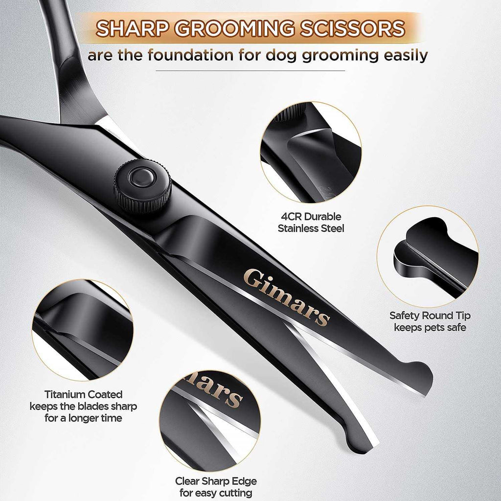 6 in 1 Dog Grooming Scissors Stainless Steel T6749